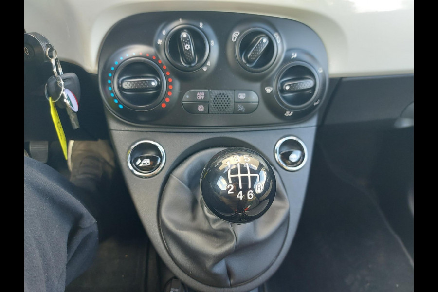 Fiat 500 1.0 Hybrid Bella Italia, airco,cruisecontrol,dab,