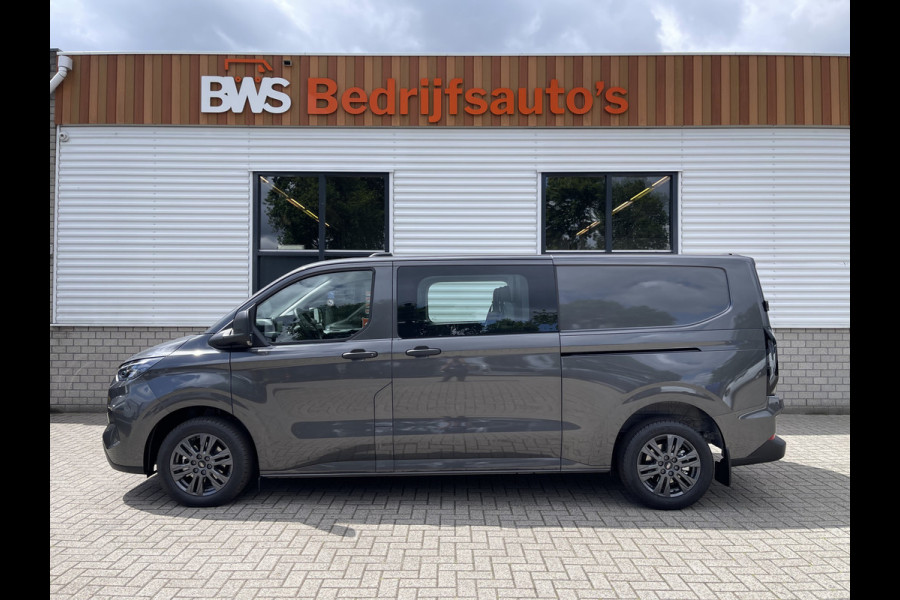 Ford Transit Custom 320 2.0 TDCI L2H1 Trend originele Ford DC 5 persoons / vaste prijs rijklaar € 43.650 ex btw / lease vanaf € 717 / dubbele schuifdeur links rechts / stoelverwarming / trekhaak !