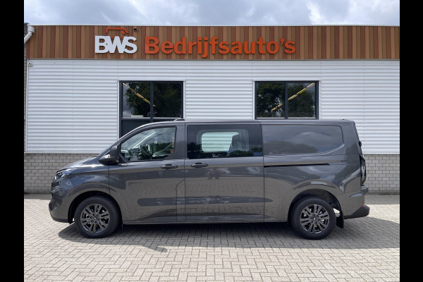 Ford Transit Custom 320 2.0 TDCI L2H1 Trend originele Ford DC 5 persoons / vaste prijs rijklaar € 43.650 ex btw / lease vanaf € 717 / dubbele schuifdeur links rechts / stoelverwarming / trekhaak !