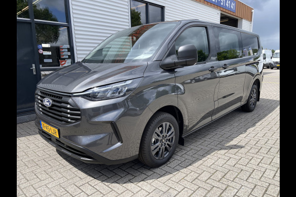 Ford Transit Custom 320 2.0 TDCI L2H1 Trend originele Ford DC 5 persoons / vaste prijs rijklaar € 43.650 ex btw / lease vanaf € 717 / dubbele schuifdeur links rechts / stoelverwarming / trekhaak !