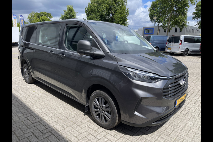 Ford Transit Custom 320 2.0 TDCI L2H1 Trend originele Ford DC 5 persoons / vaste prijs rijklaar € 43.650 ex btw / lease vanaf € 717 / dubbele schuifdeur links rechts / stoelverwarming / trekhaak !