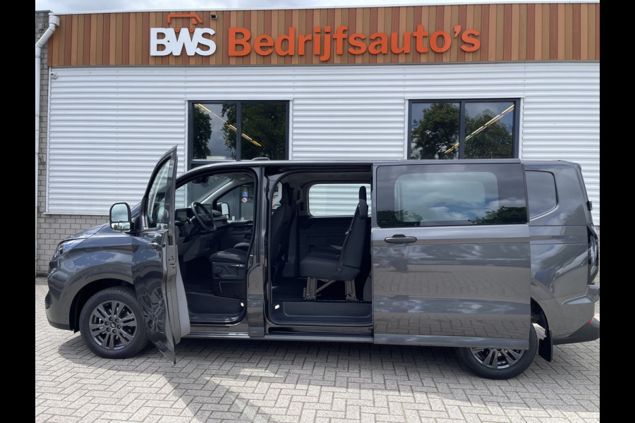 Ford Transit Custom 320 2.0 TDCI L2H1 Trend originele Ford DC 5 persoons / vaste prijs rijklaar € 43.650 ex btw / lease vanaf € 717 / dubbele schuifdeur links rechts / stoelverwarming / trekhaak !