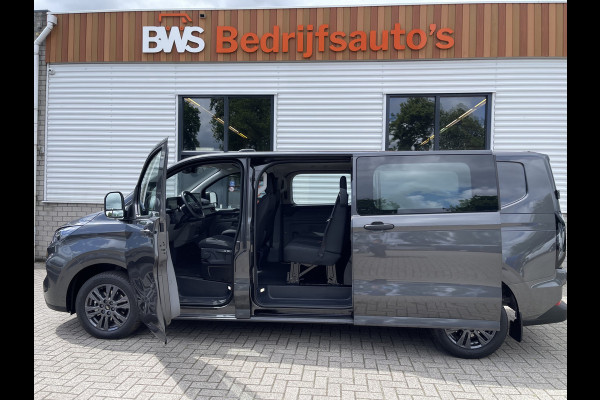 Ford Transit Custom 320 2.0 TDCI L2H1 Trend originele Ford DC 5 persoons / vaste prijs rijklaar € 43.650 ex btw / lease vanaf € 717 / dubbele schuifdeur links rechts / stoelverwarming / trekhaak !