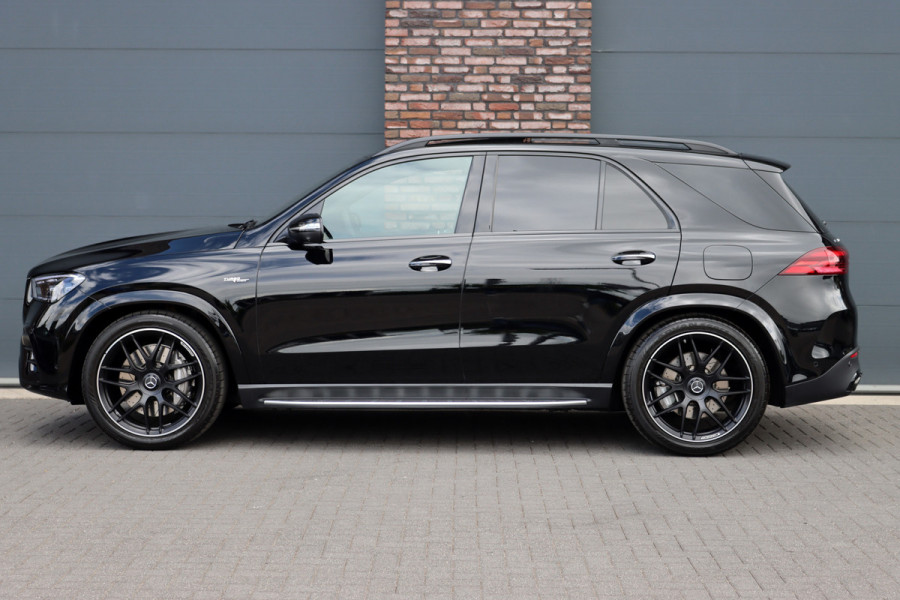 Mercedes-Benz GLE AMG 53 Hybrid Premium 4MATIC+ Aut9 | Luchtvering | Distronic | Memory | Trekhaak | Stoelventilatie | Verwarmd Stuurwiel | HUD | Burmester | Luchtkwaliteitspakket | Keyless Go | Augmented Reality |