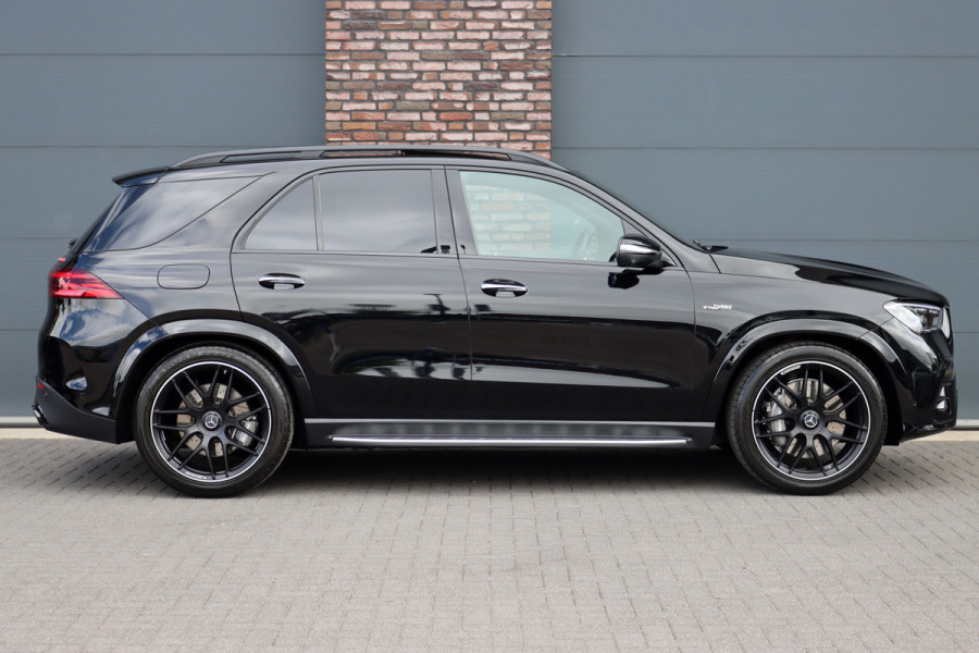 Mercedes-Benz GLE AMG 53 Hybrid Premium 4MATIC+ Aut9 | Luchtvering | Distronic | Memory | Trekhaak | Stoelventilatie | Verwarmd Stuurwiel | HUD | Burmester | Luchtkwaliteitspakket | Keyless Go | Augmented Reality |