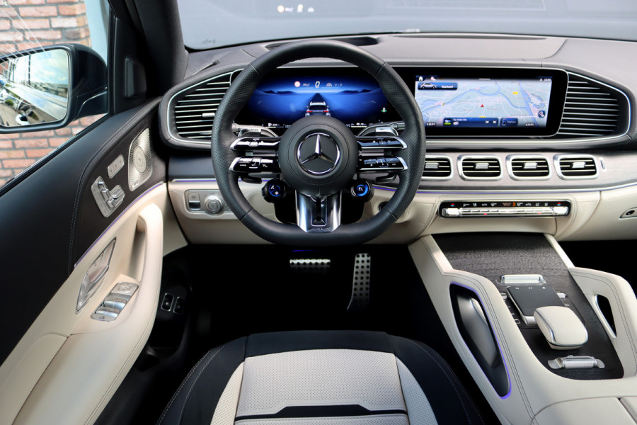 Mercedes-Benz GLE AMG 53 Hybrid Premium 4MATIC+ Aut9 | Luchtvering | Distronic | Memory | Trekhaak | Stoelventilatie | Verwarmd Stuurwiel | HUD | Burmester | Luchtkwaliteitspakket | Keyless Go | Augmented Reality |
