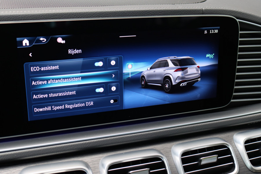 Mercedes-Benz GLE AMG 53 Hybrid Premium 4MATIC+ Aut9 | Luchtvering | Distronic | Memory | Trekhaak | Stoelventilatie | Verwarmd Stuurwiel | HUD | Burmester | Luchtkwaliteitspakket | Keyless Go | Augmented Reality |