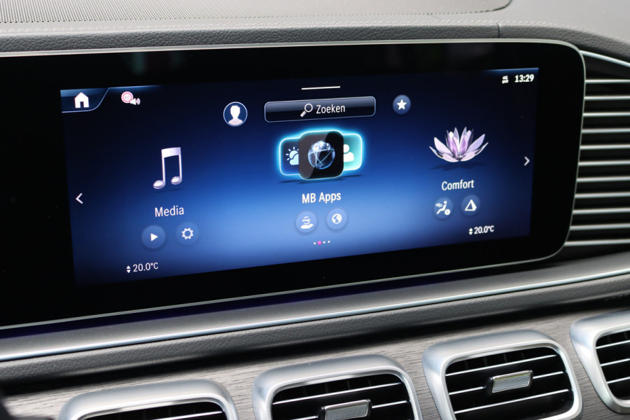 Mercedes-Benz GLE AMG 53 Hybrid Premium 4MATIC+ Aut9 | Luchtvering | Distronic | Memory | Trekhaak | Stoelventilatie | Verwarmd Stuurwiel | HUD | Burmester | Luchtkwaliteitspakket | Keyless Go | Augmented Reality |