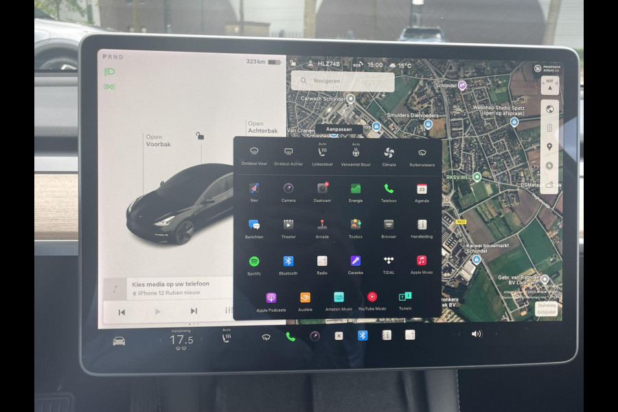 Tesla Model 3 Long Range AWD 75 kWh ENHANCED AUTOPILOT | FACELIFT | RIJKLAAR INCL. 12 MND. BOVAGGARANTIE