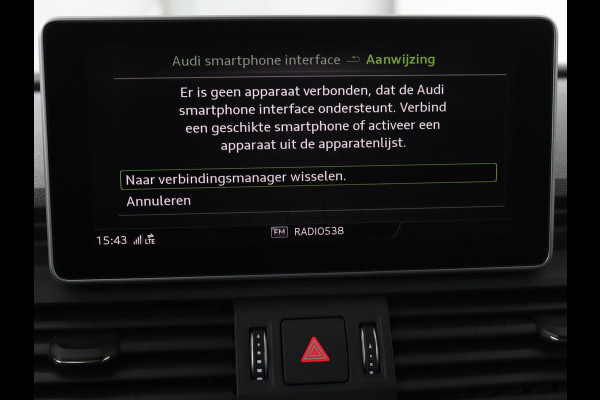 Audi Q5 2.0 TFSI quattro S Line | Bang & Olufsen | Leder | Luchtvering | 360 camera | Adaptive cruise | Carplay | Keyless | Virtual Cockpit | Navigatie | Full LED