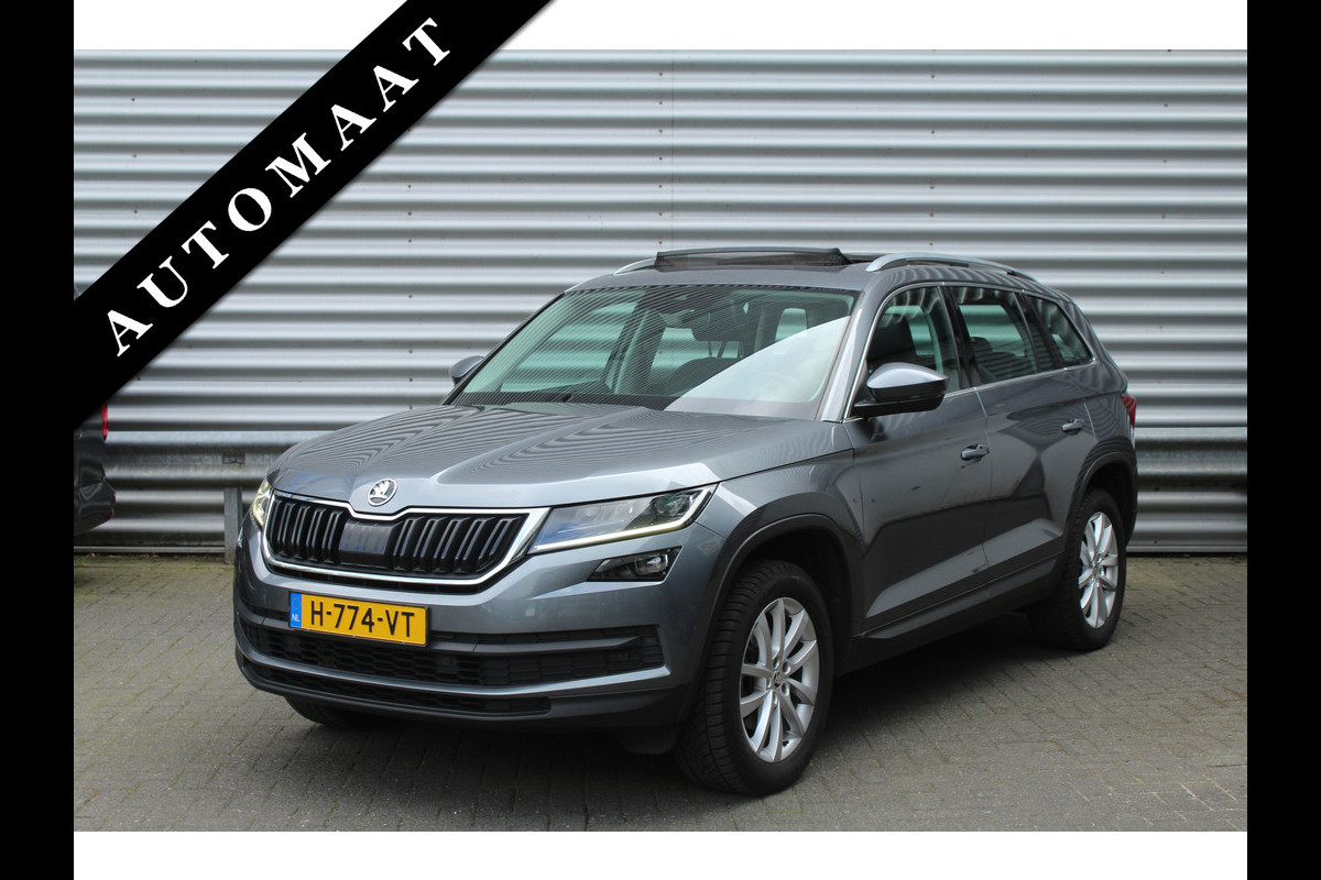 Škoda Kodiaq 1.5 TSI 150pk Limited Business Edition DSG7 7p. NL-Auto NAP Panoramadak Clima Cruise Navi Camera El. Klep LMV Škoda Kodiaq 1.5 TSI 150pk Limited Business Edition DSG7 7p. NL-Auto NAP Panoramadak Clima Cruise Navi Camera El. Klep LMV