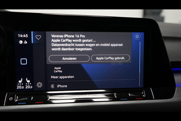 Volkswagen Golf VIII 1.5 eTSI Style AUTOMAAT-ACC-AMBIANCE-CAMERA-IQ LIGHT-MASSAGE-MEMORY-TREKHAAK