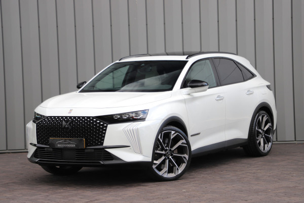 DS 7 E-Tense 360 4x4 La Première | Massage | Pano | Keyles-go | Memory | Sfeerverlichting | Stoelkoeling | Night-vision | ACC | 2023.