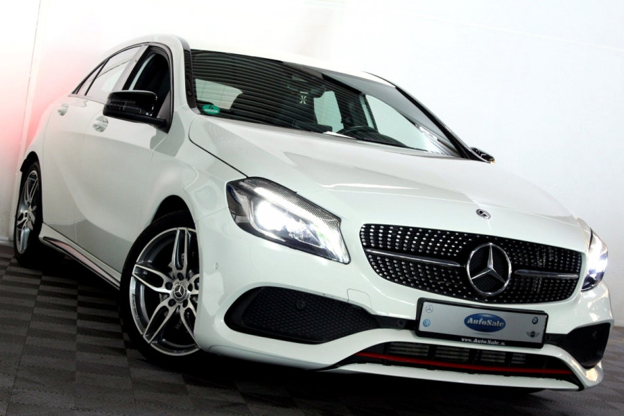 Mercedes-Benz A-Klasse 250 AMG Sport 218pk CARPLAY LEDER/ALCNTRA CRUISE STOELVW '17