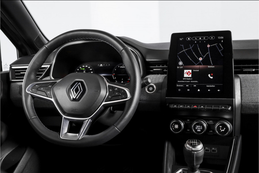 Renault Clio 1.0 TCe 90 PK Techno | Dig. Cockpit | Cruise | Stoel-+Stoelverw. | PDC | Camera | NAV + App. Connect | ECC | DAB | LM 16" | 4922