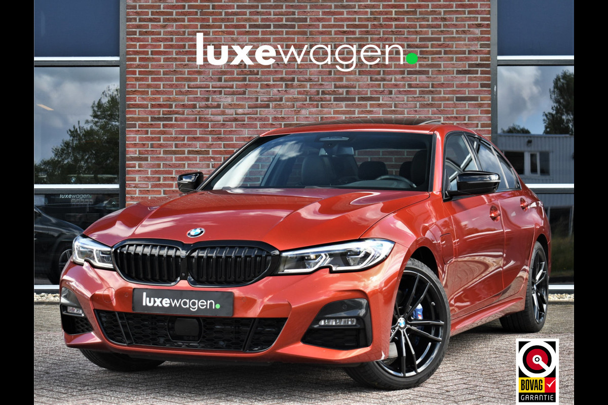 BMW 3-serie 330e M-Sport Pano ACC HUD 360 H/K Laser El-zetels El-klep 19inch BMW 3-serie 330e M-Sport Pano ACC HUD 360 H/K Laser El-zetels El-klep 19inch