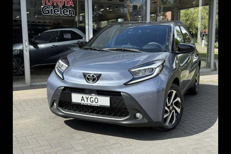 Toyota Aygo X 1.0 VVT-i S-CVT Automaat Pulse Premium | Parkeersensoren, Bi-Tone, Stoelverwarming, Climate control, Keyless, CarPlay