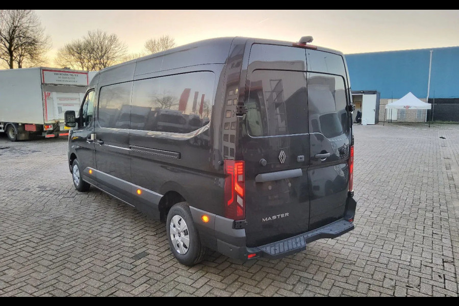 Renault Master 170.35 EURO 6 L3H2 ZWART METALLIC - 2x ZIJSCHUIFDEUR - TREKHAAK - V-22-KKP - BPM VRIJ!