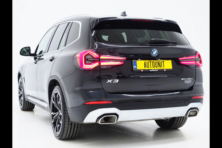 BMW X3 xDrive30e LCI High Executive | Panoramadak | Sportstoelen | Head Up | 360 | Keyless | Carplay | Trekhaak