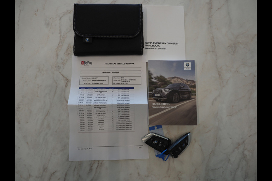 BMW X3 xDrive30e LCI High Executive | Panoramadak | Sportstoelen | Head Up | 360 | Keyless | Carplay | Trekhaak