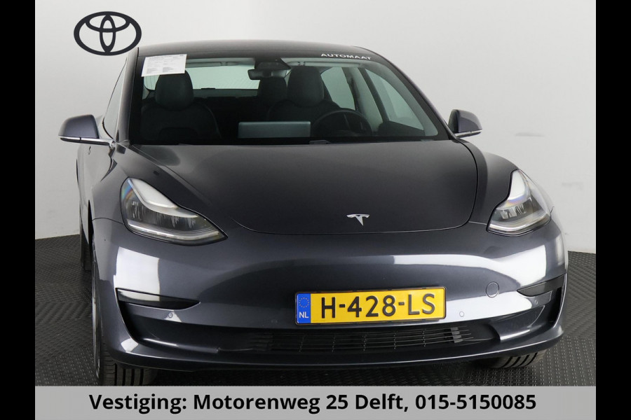 Tesla Model 3 STD RANGE-PLUS 239 PK ACCUTEST 86 %! 1e EIG. LEDER INTERIEUR. SLECHTS 81.000 KM TOT 2 JAAR GARANTIE