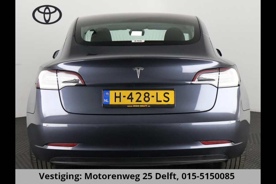 Tesla Model 3 STD RANGE-PLUS 239 PK ACCUTEST 86 %! 1e EIG. LEDER INTERIEUR. SLECHTS 81.000 KM TOT 2 JAAR GARANTIE