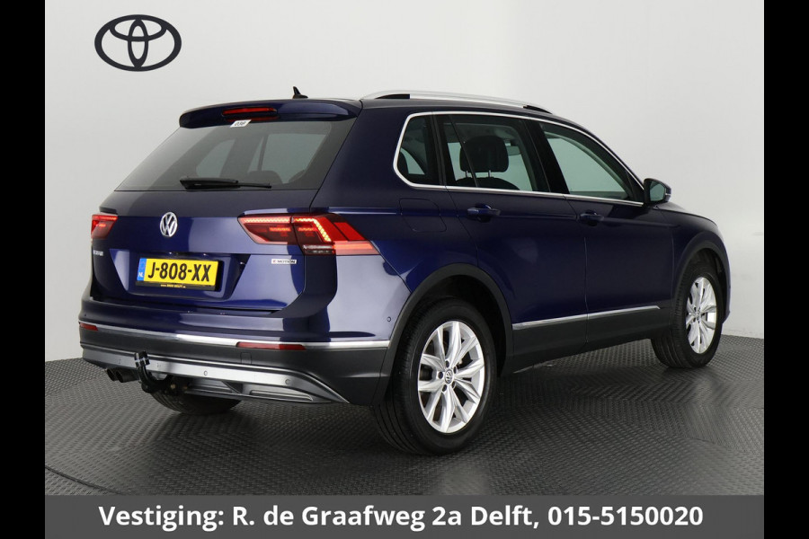 Volkswagen Tiguan 2.0 TSI 4Motion Highline Business R | 360° Camera | Trekhaak | Vol leer | Stoelverwarming