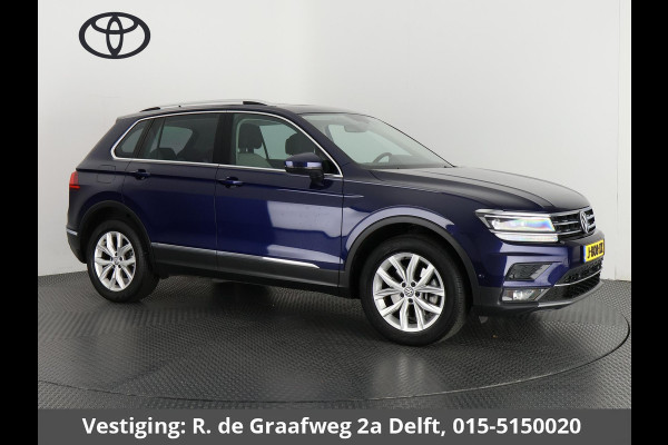 Volkswagen Tiguan 2.0 TSI 4Motion Highline Business R | 360° Camera | Trekhaak | Vol leer | Stoelverwarming
