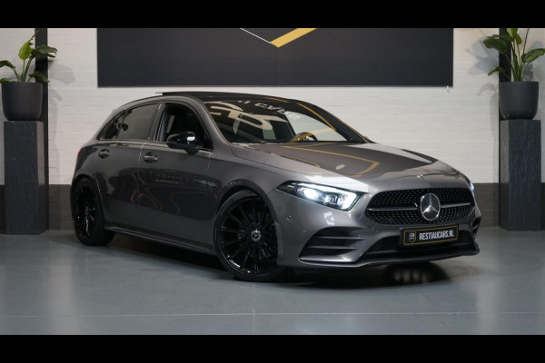 Mercedes-Benz A-Klasse 220 AMG Premium Automaat-BURMESTER-ClIMA-CAMERA-KEYLESS-PANO-NIGHTPAKKET-MULTIBEAM-WINTERPAKKET