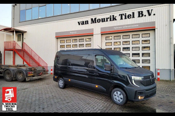 Renault Master 170.35 EURO 6 L3H2 ZWART METALLIC - TREKHAAK - V-45-KNT - BPM VRIJ!