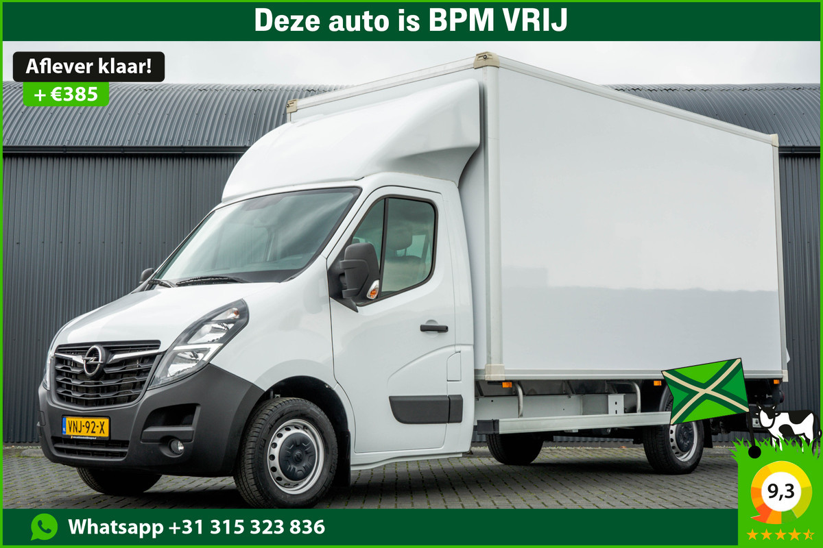 Opel Movano **2.3 Turbo | Bakwagen met Laadklep | 146 PK | Laadvermogen: 1203KG | Cruise | Navigatie | MF Stuur** Opel Movano **2.3 Turbo | Bakwagen met Laadklep | 146 PK | Laadvermogen: 1203KG | Cruise | Navigatie | MF Stuur**