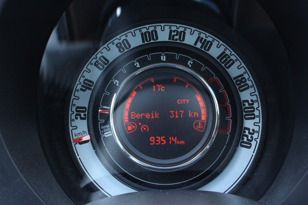 Fiat 500 1.2 Lounge APK-2026 PANO BLUET AIRCO LMV '17