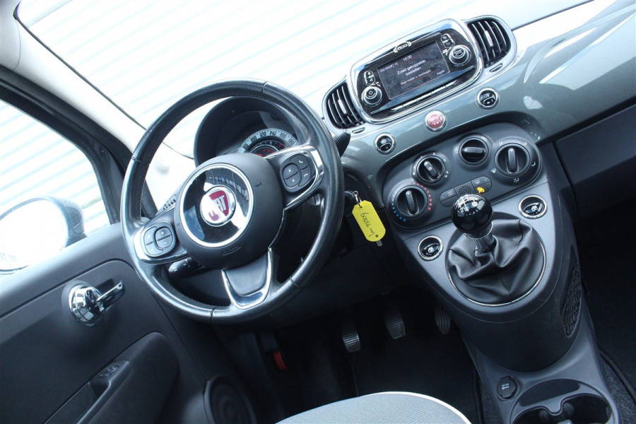 Fiat 500 1.2 Lounge APK-2026 PANO BLUET AIRCO LMV '17