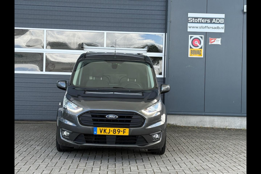 Ford Transit Connect 1.5 EcoBlue L2 Limited | Navi | Camera | Trekhaak | Lichtmetaal | Climate | Keyless | PDC | Betonplex