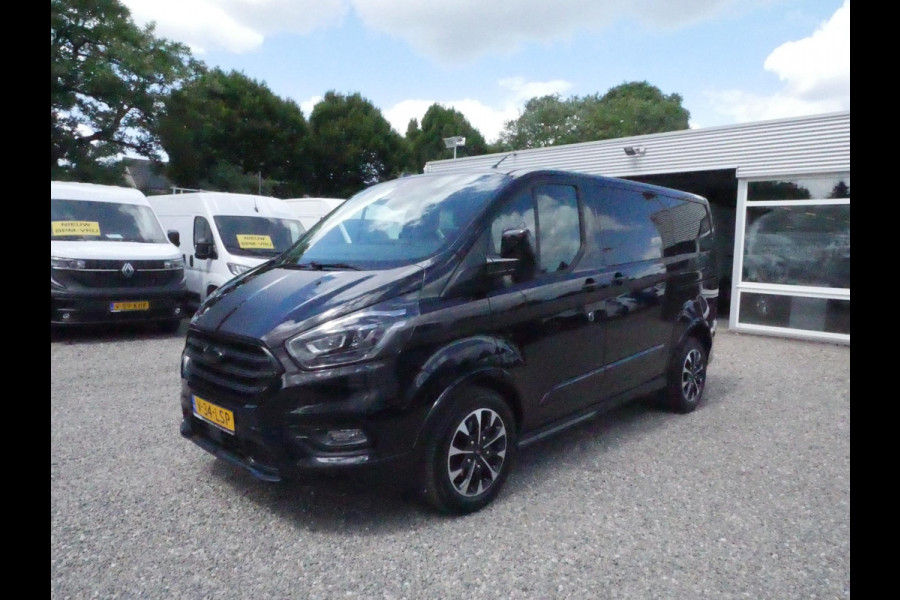 Ford Transit Custom 2.0 TDCI 185PK, L1H1, Sport, Dubbel Cabine, Automaat, FULL OPTIONS