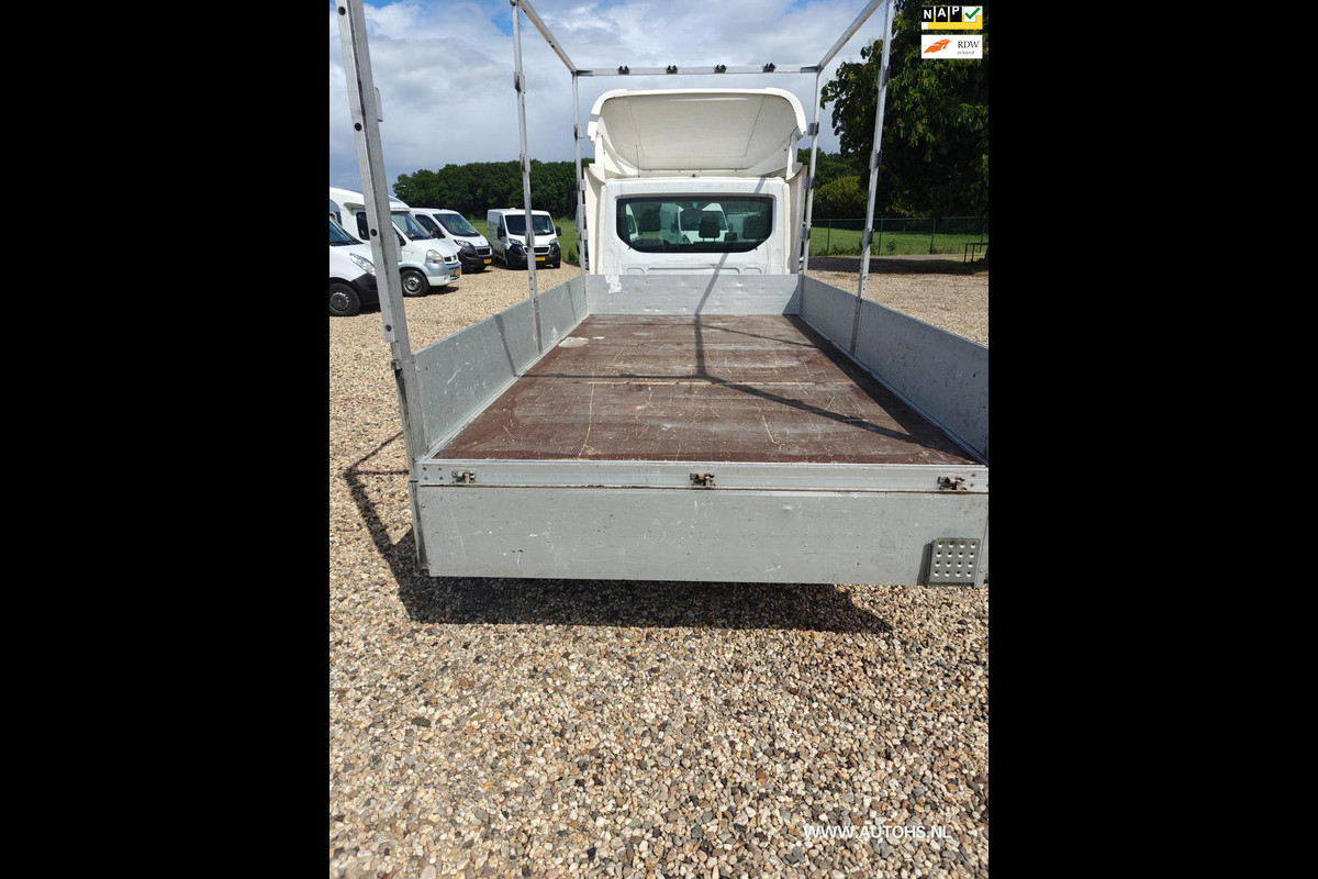 Ford Transit 350 2.0 TDCI L4H1, Pick up open laadbak , met huif , Lengte bak 4.23 m , 1e Eig. Apk Jan. 2026
