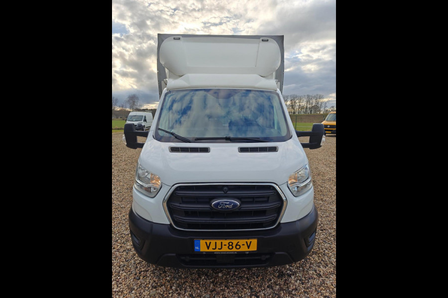 Ford Transit 350 2.0 TDCI L4H1, Pick up open laadbak , met huif , Lengte bak 4.23 m , 1e Eig. Apk Jan. 2026
