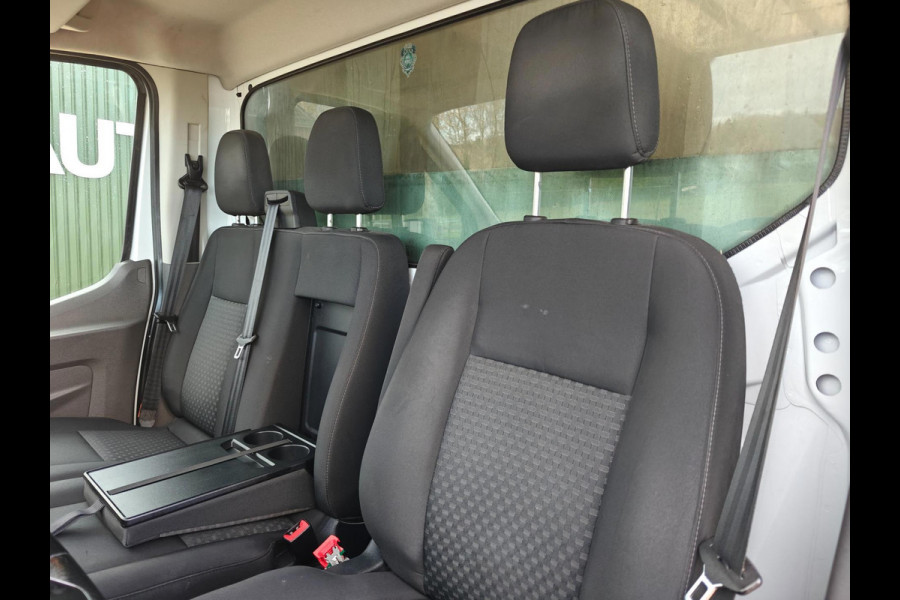 Ford Transit 350 2.0 TDCI L4H1, Pick up open laadbak , met huif , Lengte bak 4.23 m , 1e Eig. Apk Jan. 2026