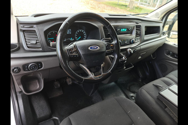 Ford Transit 350 2.0 TDCI L4H1, Pick up open laadbak , met huif , Lengte bak 4.23 m , 1e Eig. Apk Jan. 2026