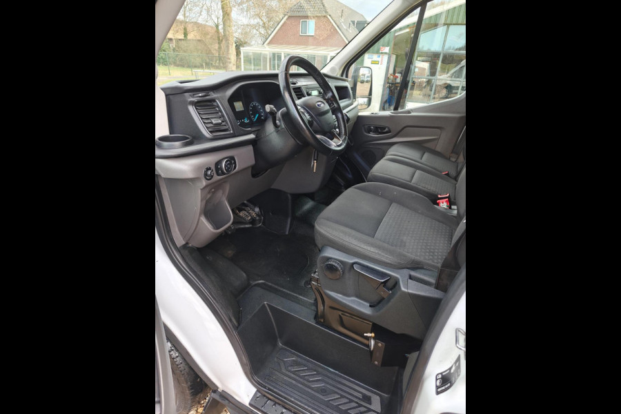 Ford Transit 350 2.0 TDCI L4H1, Pick up open laadbak , met huif , Lengte bak 4.23 m , 1e Eig. Apk Jan. 2026