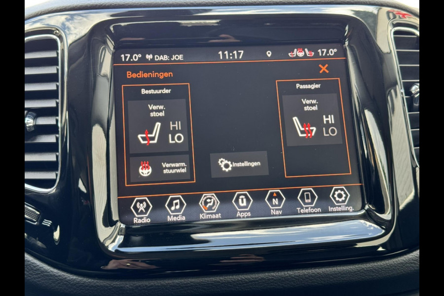 Jeep Compass 1.3T Limited Cruise control Climate control Keyless Navigatie Apple carplay Android