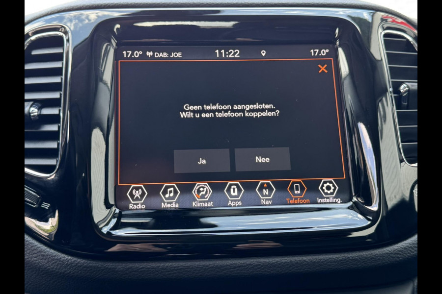 Jeep Compass 1.3T Limited Cruise control Climate control Keyless Navigatie Apple carplay Android