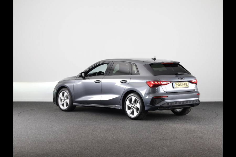 Audi A3 Sportback 30 TFSI S edition 110 pk S-tronic | Verlengde garantie | Navigatie | Parkeersensoren achter | Adaptieve cruise control | Full-LED koplampen | S-line |