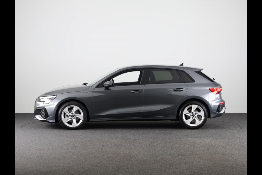 Audi A3 Sportback 30 TFSI S edition 110 pk S-tronic | Verlengde garantie | Navigatie | Parkeersensoren achter | Adaptieve cruise control | Full-LED koplampen | S-line |