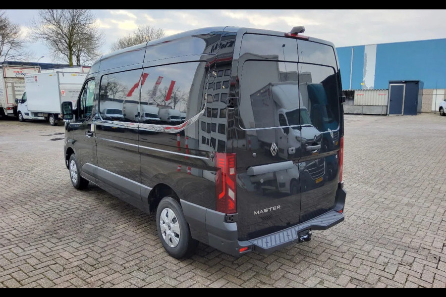 Renault Master 170.35 - L2H2 GESLOTEN - EURO 6 - METALLIC ZWART - TREKHAAK - V-40-KNT - BPM VRIJ!