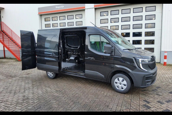 Renault Master 170.35 - L2H2 GESLOTEN - EURO 6 - METALLIC ZWART - TREKHAAK - V-40-KNT - BPM VRIJ!