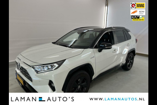 Toyota RAV4 2.5 Hybrid AWD 222pk Bi-Tone | Panoramadak Innovation Pack JBL CarPlay Halfleder ECC 18" LMV ACC 360 Camera BSM | Hybrid Voorsch