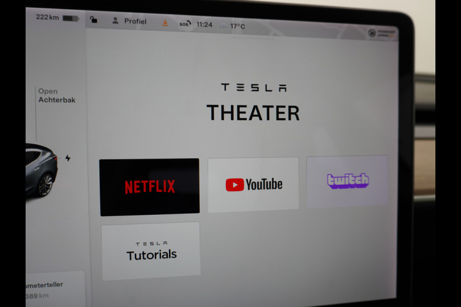 Tesla Model 3 RWD SR+ 60kWh 325PK 19" FSD-3 Computer AutoPilot Leder PanoDak Adaptive-Cruise Lmv 18" Camera's Elektr.-Stuur+Stoelen+Spiegels+G Navi LED Comfortstoelen ACC DAB Voorverwarmen interieur via App Keyless via Telefoonsleutel One-Pedal-Drive Origineel Nederlandse auto tot 11kw laden thuis! Garantie Accu tot  11-12-2027 max 160.000km 1.584kg licht!