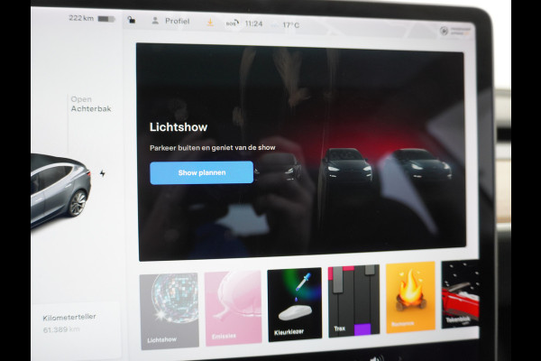 Tesla Model 3 RWD SR+ 60kWh 325PK 19" FSD-3 Computer AutoPilot Leder PanoDak Adaptive-Cruise Lmv 18" Camera's Elektr.-Stuur+Stoelen+Spiegels+G Navi LED Comfortstoelen ACC DAB Voorverwarmen interieur via App Keyless via Telefoonsleutel One-Pedal-Drive Origineel Nederlandse auto tot 11kw laden thuis! Garantie Accu tot  11-12-2027 max 160.000km 1.584kg licht!
