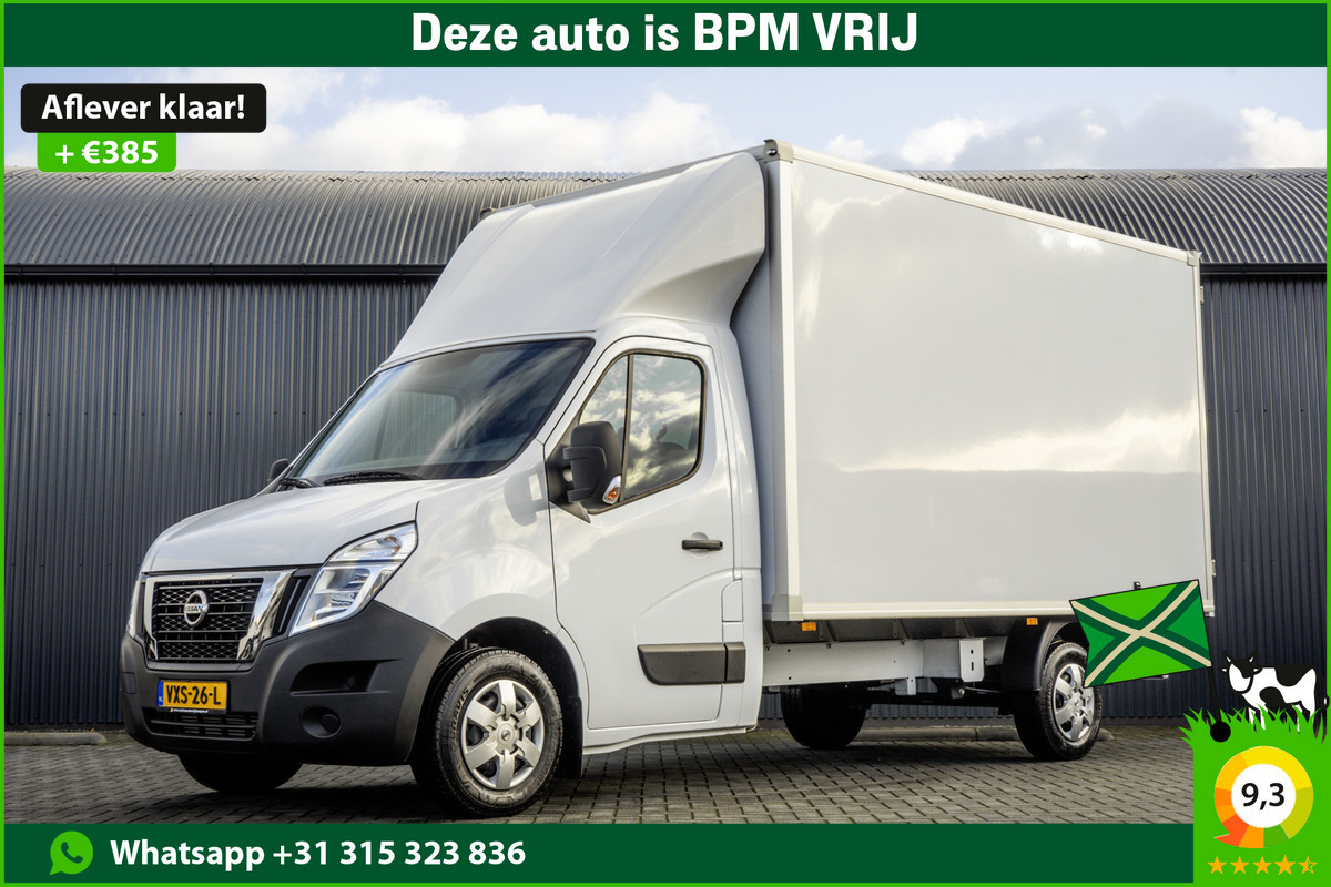 Nissan Interstar 2.3 dCi Bakwagen met deuren | 164 PK | Euro 6 | Cruise | Airco | MF Stuur Nissan Interstar 2.3 dCi Bakwagen met deuren | 164 PK | Euro 6 | Cruise | Airco | MF Stuur